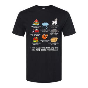 I Will Read Books On A Boat And Everywhere Library Softstyle CVC T-Shirt