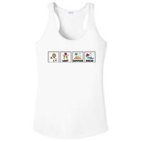 I Want Summer Break Teacher Last Day Of School Ladies PosiCharge Competitor Racerback Tank