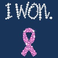I Won Survivor Breast Cancer Awareness Cooling Performance Crew T-Shirt