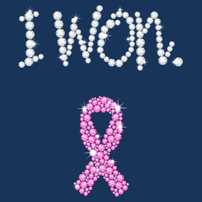 I Won Survivor Breast Cancer Awareness Cooling Performance Crew T-Shirt