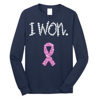 I Won Survivor Breast Cancer Awareness Long Sleeve Shirt