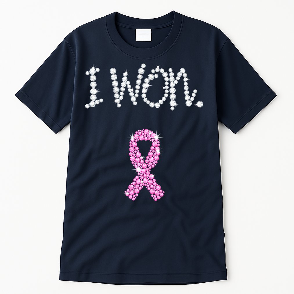 I Won Survivor Breast Cancer Awareness Tall T-Shirt