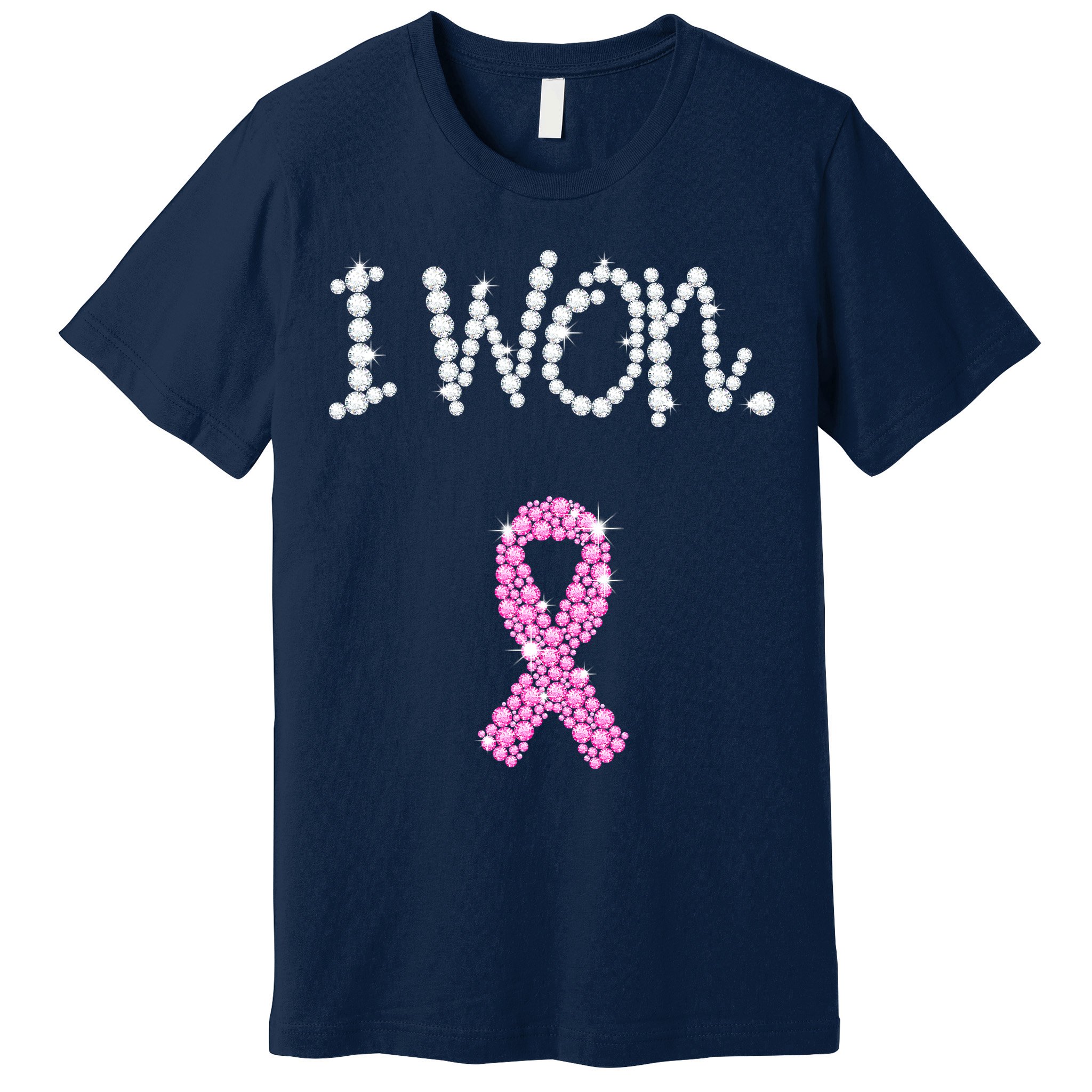 I Won Survivor Breast Cancer Awareness Premium T-Shirt