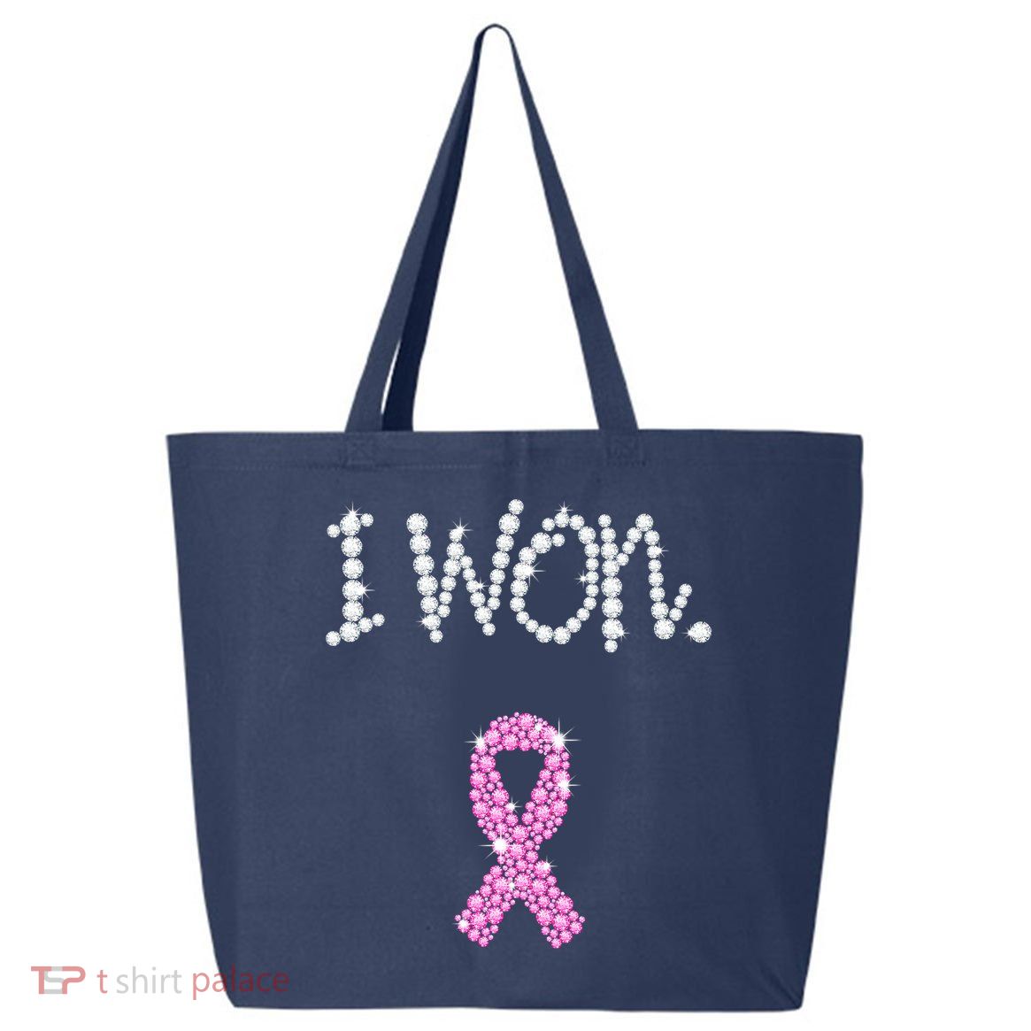 I Won Survivor Breast Cancer Awareness 25L Jumbo Tote