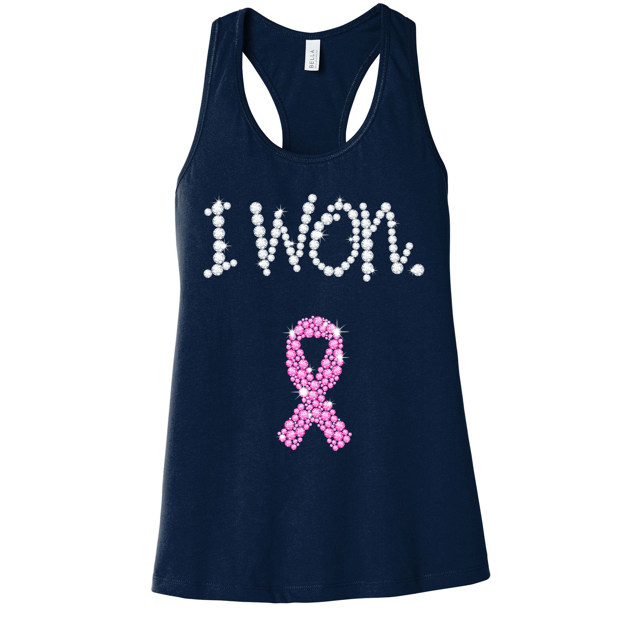 I Won Survivor Breast Cancer Awareness Womens Tank Top