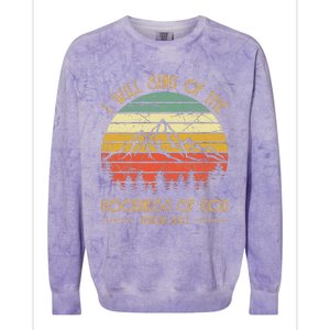 I Will Sing Of The Goodness Of God Christian Colorblast Crewneck Sweatshirt