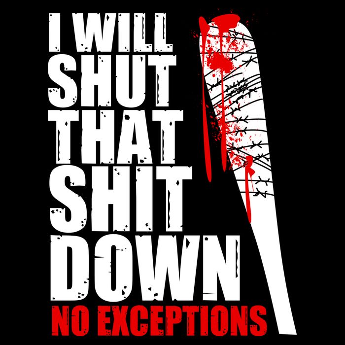 I Will Shut That Shit Down No Exceptions Bucket Hat