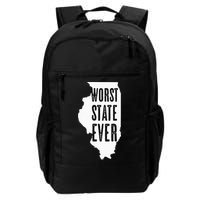 Illinois Worst State Ever IL Sucks Funny Graphic Backpack