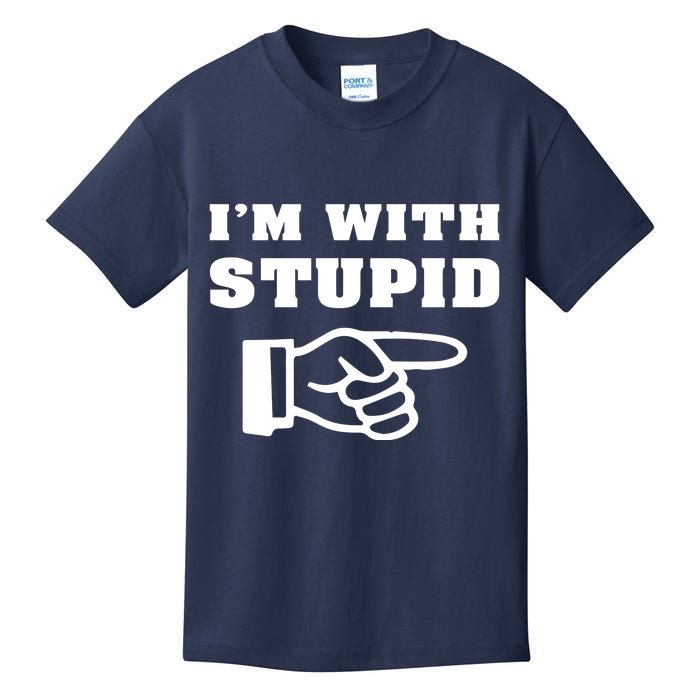 I'm With Stupid Kids T-Shirt