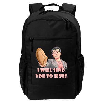 I Will Send You To Jesus Funny Asian Guy Asian Stereotypes Backpack