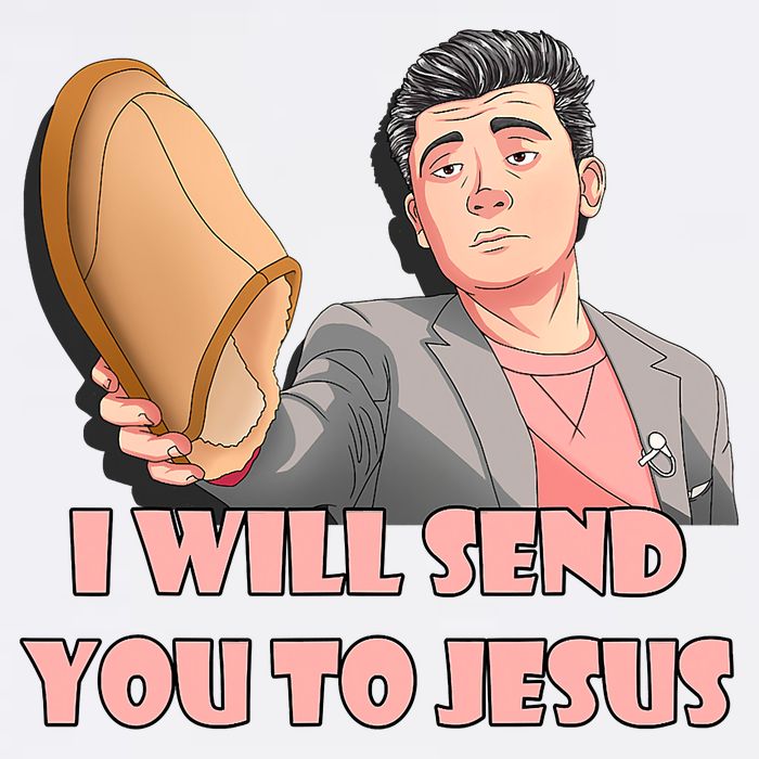 I Will Send You To Jesus Funny Asian Guy Asian Stereotypes Doggie Tank