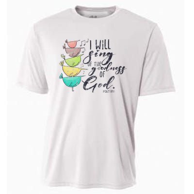 I Will Sing Of The Goodness Of God Christian Cooling Performance Crew T-Shirt