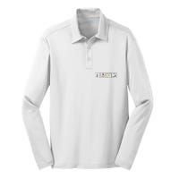 I Want Summer Break Teacher Last Day Of School Silk Touch Performance Long Sleeve Polo