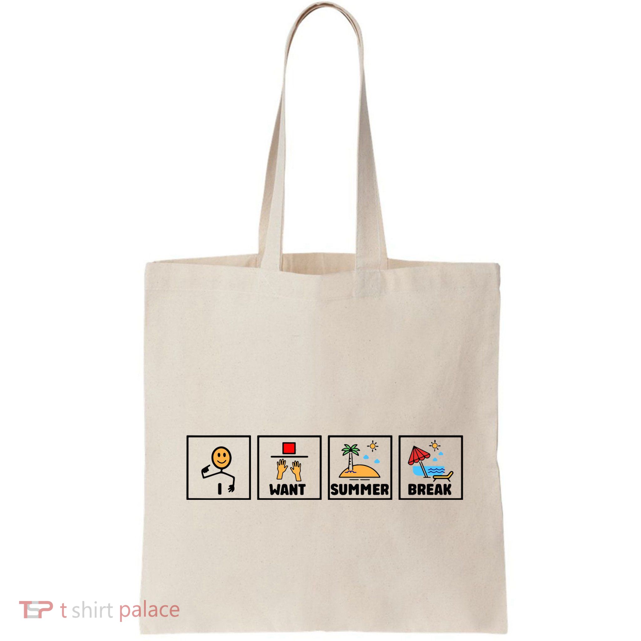 I Want Summer Break Bag