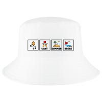 I Want Summer Break Cool Comfort Performance Bucket Hat