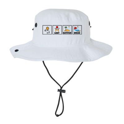 I Want Summer Break Bucket Hat