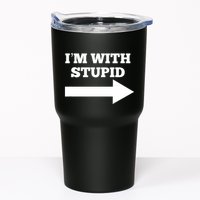 IM With Stupid Arrow Pointing Right Funny IM With Stupid Tumbler