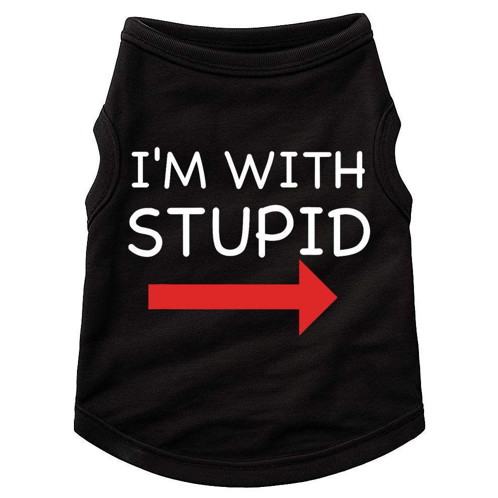 IM With Stupid Funny Doggie Tank