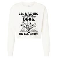 IM Writing Someone’S Future Favorite Book How Cool Is That Cropped Pullover Crew