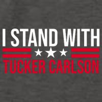 I Stand With Tucker Carlson Vector Backpack