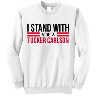 I Stand With Tucker Carlson Sweatshirt