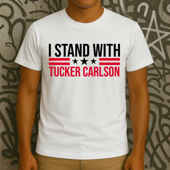 I Stand With Tucker Carlson T-Shirt