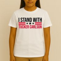 I Stand With Tucker Carlson T-Shirt