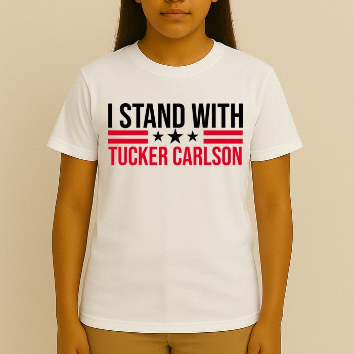 I Stand With Tucker Carlson T-Shirt