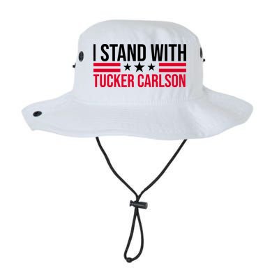 I Stand With Tucker Carlson Bucket Hat