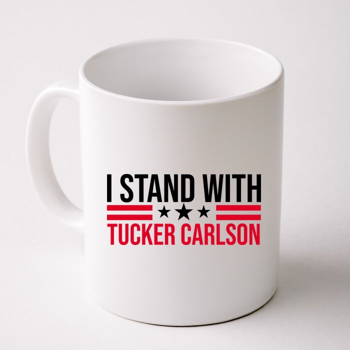 I Stand With Tucker Carlson Mug