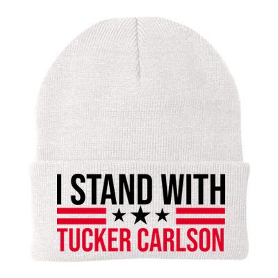 I Stand With Tucker Carlson Beanie