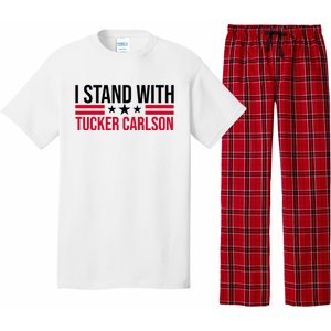 I Stand With Tucker Carlson Pajama Set