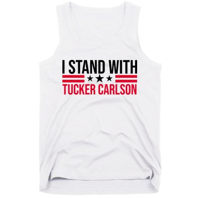 I Stand With Tucker Carlson Tank Top