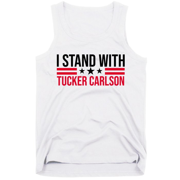 I Stand With Tucker Carlson Tank Top