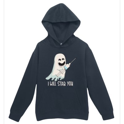 I Will Stab You Cool Halloween Nurse Ghost Boo Gift Urban Pullover Hoodie