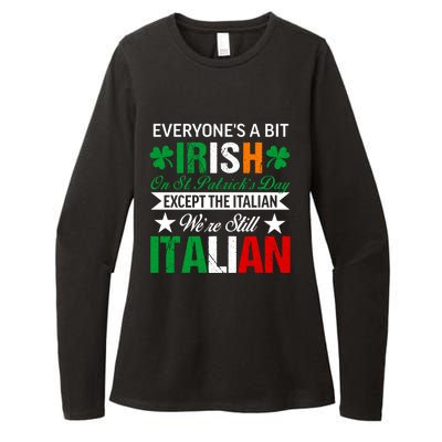 Italian Were Still Italian On St. Patricks Day Womens CVC Long Sleeve Shirt