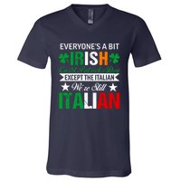 Italian Were Still Italian On St. Patricks Day V-Neck T-Shirt