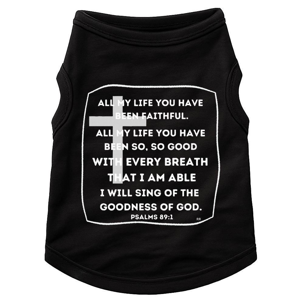 I Will Sing Of The Goodness Of God Church Worship Song Doggie Tank
