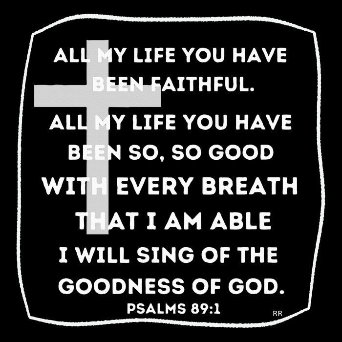 I Will Sing Of The Goodness Of God Church Worship Song Cooling Performance Crew T-Shirt