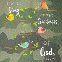 I Will Sing Of The Goodness Of God Christian Legacy Tie Dye Trucker Hat