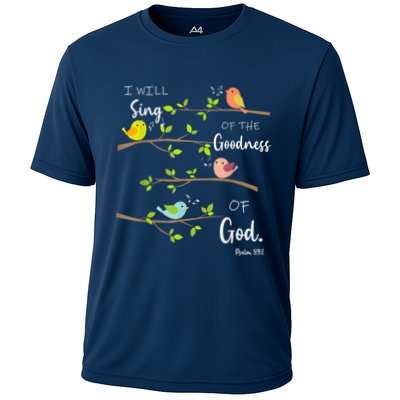 I Will Sing Of The Goodness Of God Christian Performance Shirt