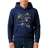 I Will Sing Of The Goodness Of God Christian Kids Hoodie