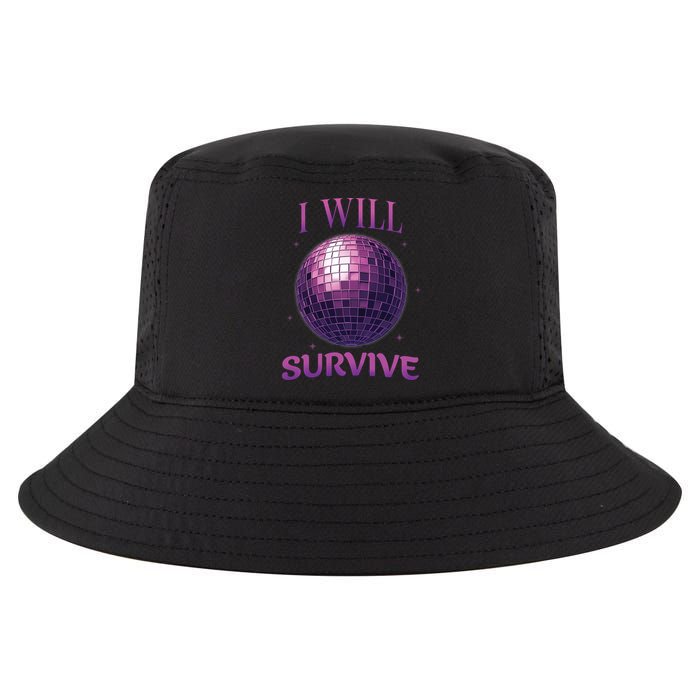 I Will Survive Cool Comfort Performance Bucket Hat