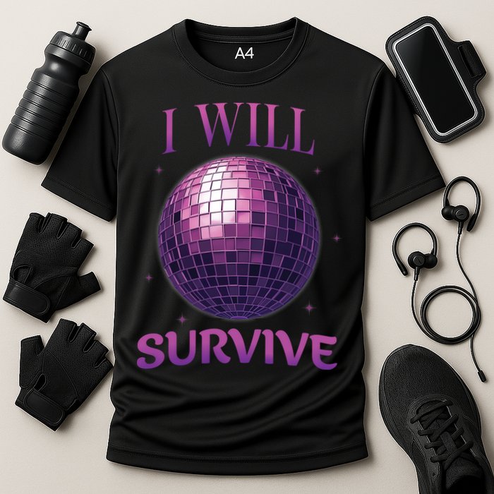 I Will Survive Cooling Performance Crew T-Shirt