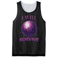 I Will Survive Mesh Reversible Basketball Jersey Tank