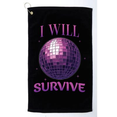 I Will Survive Golf Towel