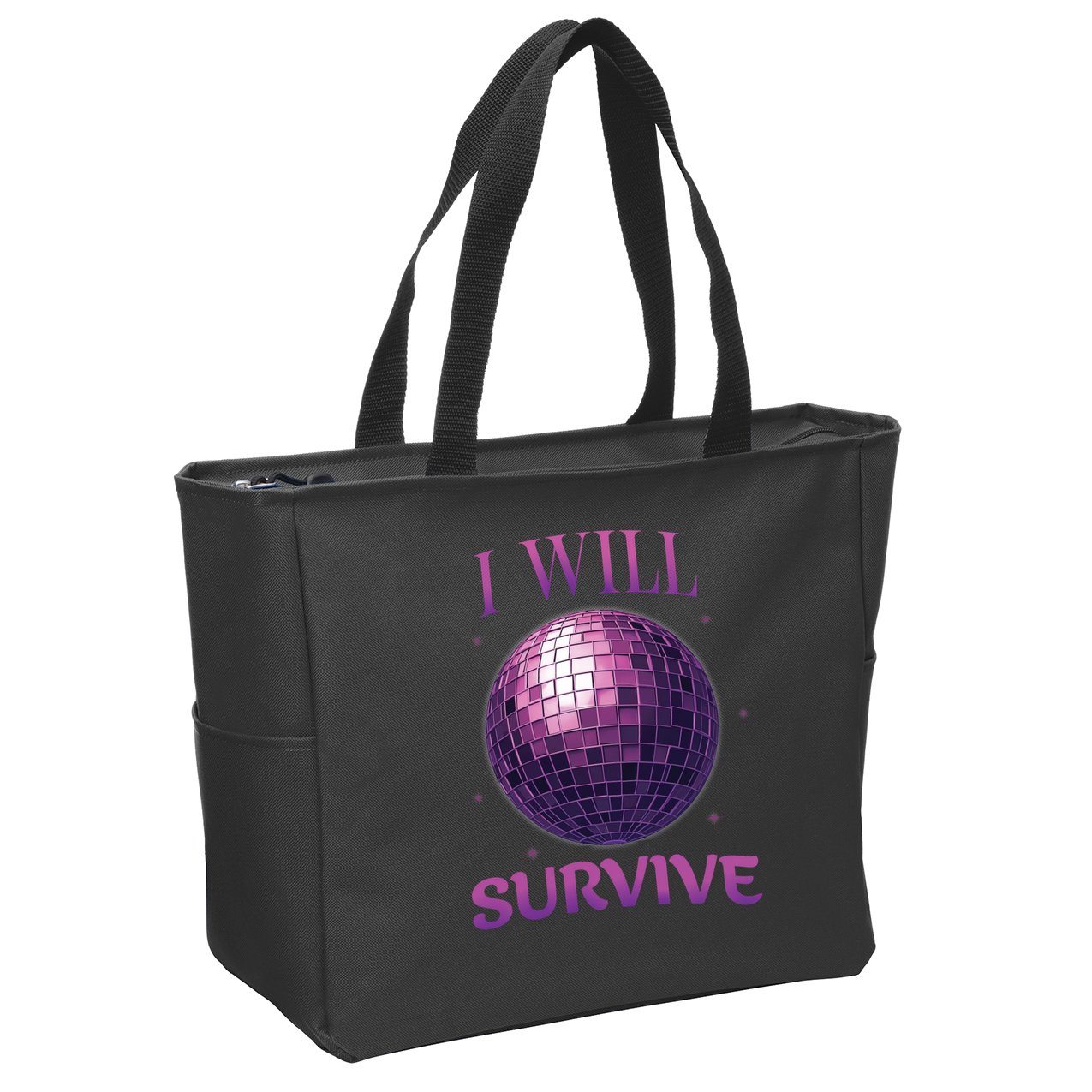 I Will Survive Zip Tote Bag