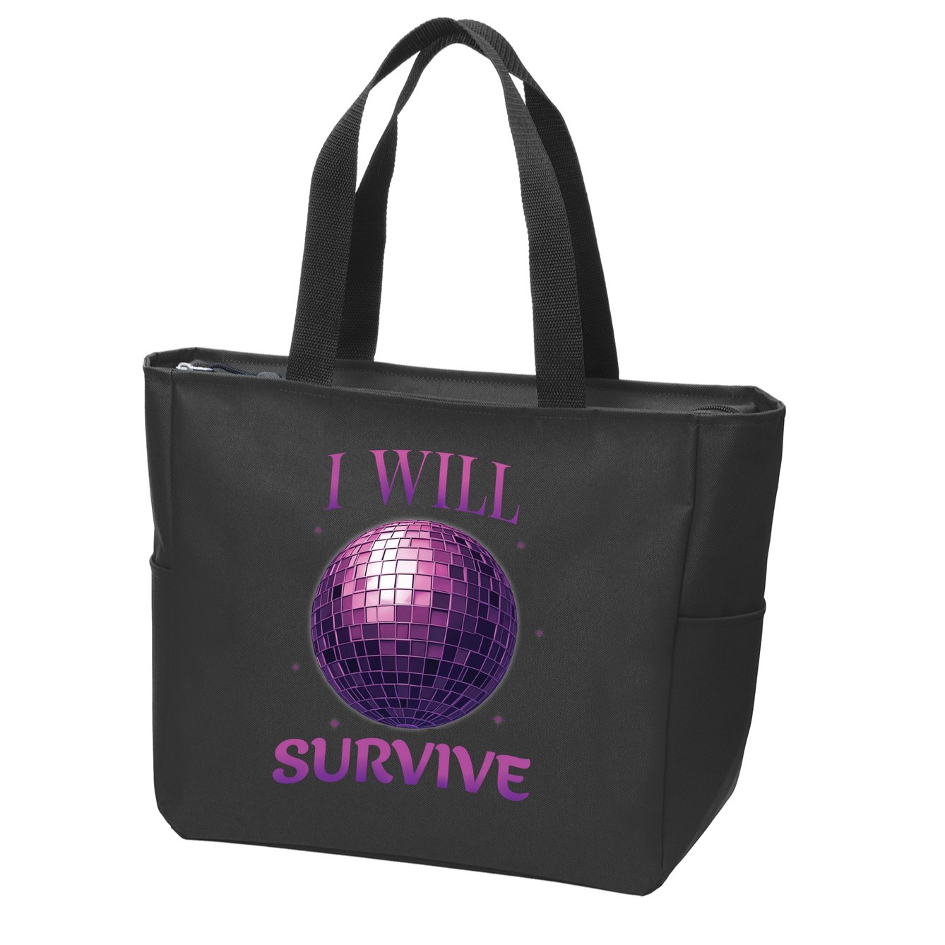 I Will Survive Zip Tote Bag