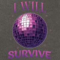 I Will Survive Cotton Canvas Backpack