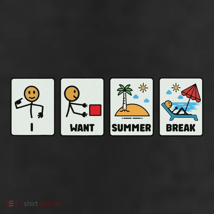 I Want Summer Break 11oz C Handle Ceramic Mug